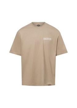 Dickies Koszulka męska - Bricklane Mężczyźni Bawełna beżowy jednolity ze sklepu vangraaf w kategorii T-shirty męskie - zdjęcie 179128315