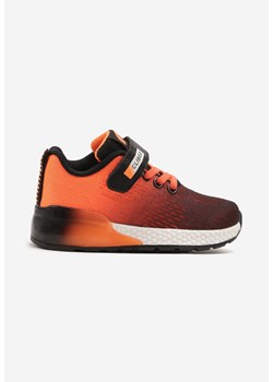 Czarno-Pomarańczowe Buty Sportowe z Efektem Ombre Taniyah ze sklepu born2be.pl w kategorii Buty sportowe dziecięce - zdjęcie 179128436