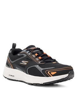 Sneakersy Skechers GO RUN CONSISTENT 220034 BKOR Czarny ze sklepu eobuwie.pl w kategorii Buty sportowe męskie - zdjęcie 179132267