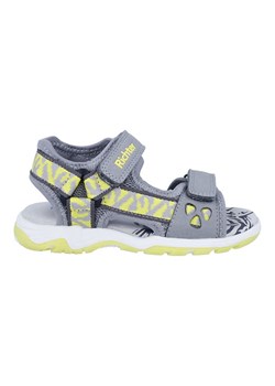Richter Shoes Sandały &quot;Leon&quot; w kolorze szaro-żółtym ze sklepu Limango Polska w kategorii Sandały dziecięce - zdjęcie 179132855