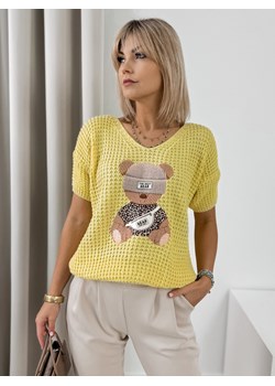 sweter falzir żółty one size ze sklepu UBRA w kategorii Swetry damskie - zdjęcie 179133495