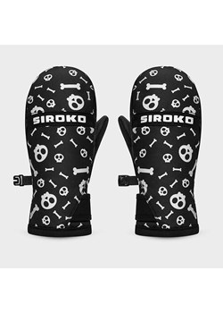 Siroko Rękawiczki funkcyjne &quot;Spook&quot; w kolorze biało-czarnym ze sklepu Limango Polska w kategorii Rękawiczki dziecięce - zdjęcie 179135415