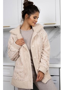 Blezer damski typu homewear Daphne, Kolor morelowy, Rozmiar S/M, SENSIS - id: 197797 - marki Sensis - 179135897 Blezer damski typu homewear Daphne, Kolor morelowy, Rozmiar S/M, SENSIS ze sklepu Intymna w kategorii Swetry damskie - zdjęcie 179135897