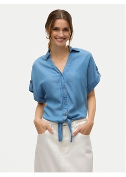 Vero Moda Koszula Fleur 10326059 Niebieski Regular Fit ze sklepu MODIVO w kategorii Koszule damskie - zdjęcie 179136557