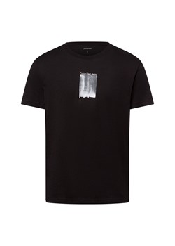 Calvin Klein Jeans Koszulka męska Mężczyźni Bawełna czarny nadruk ze sklepu vangraaf w kategorii T-shirty męskie - zdjęcie 179137417