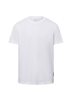 Tom Tailor Denim Koszulka męska Mężczyźni Bawełna biały jednolity ze sklepu vangraaf w kategorii T-shirty męskie - zdjęcie 179137435