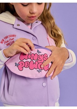 Sinsay - Nerka z ozdobnym napisem - różowy ze sklepu Sinsay w kategorii Torby i walizki dziecięce - zdjęcie 179142446