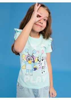 Sinsay - Koszulka Bluey - zielony ze sklepu Sinsay w kategorii Bluzki dziewczęce - zdjęcie 179142546