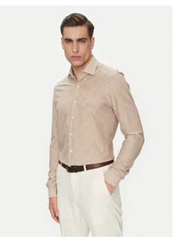 Michael Kors Koszula MK0DS01538 Beżowy Slim Fit ze sklepu MODIVO w kategorii Koszule męskie - zdjęcie 179142835
