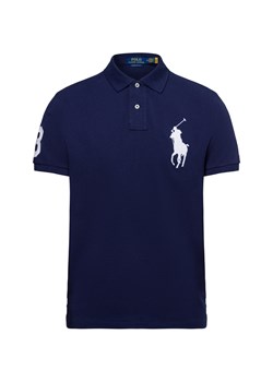 Polo Ralph Lauren Męska koszulka polo Mężczyźni Bawełna granatowy jednolity ze sklepu vangraaf w kategorii T-shirty męskie - zdjęcie 179146947