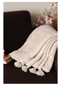 Colorful Cotton Pled "Puffy" w kolorze beżowym ze sklepu Limango Polska w kategorii Tekstylia - zdjęcie 179151388