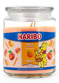 Haribo Świeca zapachowa &quot;Haribo Peach Paradise&quot; - 510 g ze sklepu Limango Polska w kategorii Świece i dyfuzory - zdjęcie 179151487