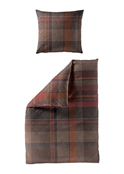 Bierbaum Komplet pościeli renforcé w kolorze brązowo-pomarańczowym ze sklepu Limango Polska w kategorii Pościele - zdjęcie 179152169