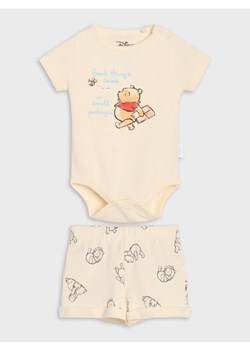 Sinsay - Komplet dzianinowy Winnie The Pooh - kremowy ze sklepu Sinsay w kategorii Komplety niemowlęce - zdjęcie 179153589