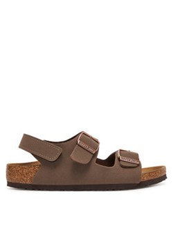 Birkenstock Sandały Milano As Kids 1029474 S Brązowy ze sklepu MODIVO w kategorii Sandały dziecięce - zdjęcie 179156087