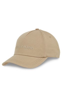 Calvin Klein Czapka z daszkiem Ck Must Bb Cap K50K511987 Beżowy ze sklepu MODIVO w kategorii Czapki z daszkiem męskie - zdjęcie 179157009