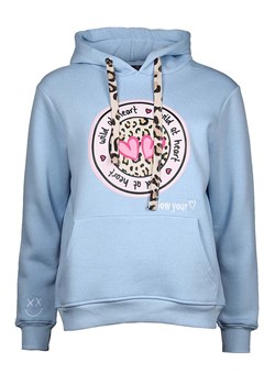 Zwillingsherz Bluza &quot;Kelly&quot; w kolorze błękitnym ze sklepu Limango Polska w kategorii Bluzy damskie - zdjęcie 179158736