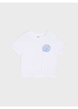 Sinsay - Koszulka z ozdobnym haftem - biały ze sklepu Sinsay w kategorii T-shirty chłopięce - zdjęcie 179161677