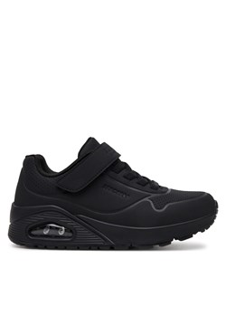 Sneakersy Skechers Uno-Air Blitz 403673L/BBK Czarny ze sklepu eobuwie.pl w kategorii Buty sportowe dziecięce - zdjęcie 179167377