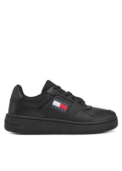 Sneakersy Tommy Jeans EN0EN02505 Czarny ze sklepu eobuwie.pl w kategorii Buty sportowe damskie - zdjęcie 179170465