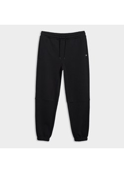 Męskie spodnie dresowe joggery 4F 4FRSS25TTROM1375 - czarne ze sklepu Sportstylestory.com w kategorii Spodnie męskie - zdjęcie 179170719