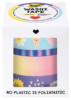 folia PAPER Taśmy washi "Sunnyside" ze wzorem - 4 x 5 m ze sklepu Limango Polska w kategorii Zabawki - zdjęcie 179171699
