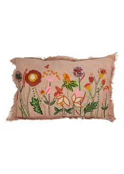 Kersten Poduszka &quot;Floral&quot; w kolorze beżowym - 40 x 60 cm ze sklepu Limango Polska w kategorii Kołdry i poduszki - zdjęcie 179171767