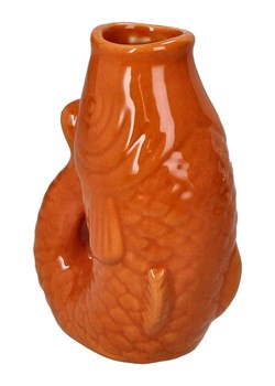Kersten Wazon &quot;Fish&quot; w kolorze jasnobrązowym - 11 x 5,5 cm ze sklepu Limango Polska w kategorii Wazony - zdjęcie 179171796