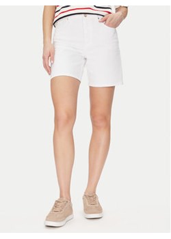 Tommy Hilfiger Szorty jeansowe Dnm Straight Short Rw White WW0WW45924 Biały Regular Fit ze sklepu MODIVO w kategorii Szorty - zdjęcie 179172076