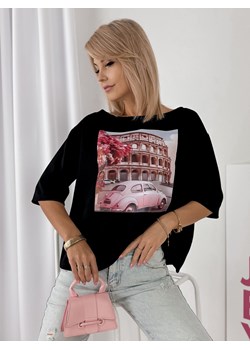 bluzka alaroma czarna one size ze sklepu UBRA w kategorii Bluzki damskie - zdjęcie 179174017