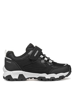 Trekkingi Geox J Magnetar B Abx J553ZA 0FU50 C0017 S Czarny ze sklepu eobuwie.pl w kategorii Buty trekkingowe dziecięce - zdjęcie 179177778