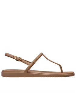 Sandały Crocs Miami Thong Flip 209793-2JJ - brązowe ze sklepu streetstyle24.pl w kategorii Sandały damskie - zdjęcie 179178038