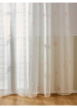 Sinsay - Firana z motywem w serca - biały ze sklepu Sinsay w kategorii Firany - zdjęcie 179182295