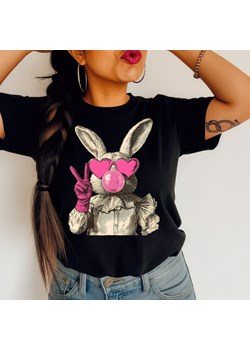 Koszulka z zajączkiem na Wielkanoc - wzór bunny51 ze sklepu Time For Fashion w kategorii Bluzki damskie - zdjęcie 179186915