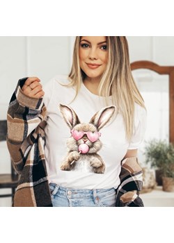Koszulka z zajączkiem na Wielkanoc - wzór bunny61 ze sklepu Time For Fashion w kategorii Bluzki damskie - zdjęcie 179186925