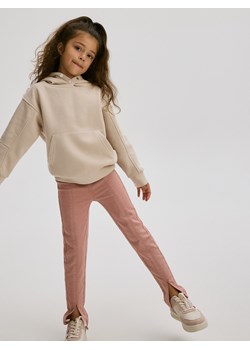 Reserved - Jegginsy z rozcięciami - pastelowy róż ze sklepu Reserved w kategorii Spodnie dziewczęce - zdjęcie 179195107