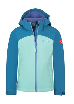 Trollkids Kurtka softshellowa "Kristiansand" w kolorze błękitno-niebieskim ze sklepu Limango Polska w kategorii Kurtki chłopięce - zdjęcie 179199748