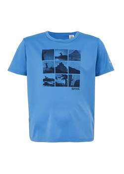 Regatta Koszulka sportowa &quot;Alvarado IX&quot; w kolorze błękitnym ze sklepu Limango Polska w kategorii T-shirty chłopięce - zdjęcie 179200555