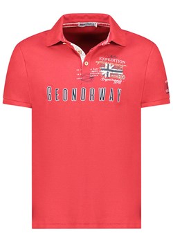 Geographical Norway Koszulka polo &quot;Kason&quot; w kolorze czerwonym ze sklepu Limango Polska w kategorii T-shirty chłopięce - zdjęcie 179201616