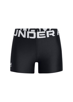 Dziewczęce krótkie legginsy treningowe Under Armour G HeatGear Shorty - czarne ze sklepu Sportstylestory.com w kategorii Spodnie dziewczęce - zdjęcie 179203896