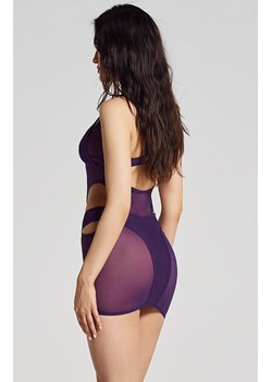 Exquisite transparentna sukienka MP Violet by Obsessive, Kolor fioletowy, Rozmiar S/M, Exquisite ze sklepu Intymna w kategorii Koszule nocne - zdjęcie 179207895