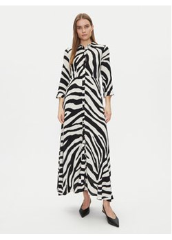 YAS Sukienka koszulowa Savanna 26022663 Beżowy Loose Fit ze sklepu MODIVO w kategorii Sukienki - zdjęcie 179208345