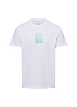 Calvin Klein Jeans Koszulka męska Mężczyźni Bawełna biały nadruk ze sklepu vangraaf w kategorii T-shirty męskie - zdjęcie 179209796