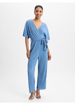 Y.A.S Kombinezon damski - YASOlinda Kobiety Sztuczne włókno jasnoniebieski jednolity ze sklepu vangraaf w kategorii Kombinezony damskie - zdjęcie 179209886