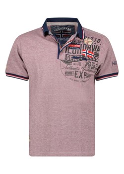 Geographical Norway Koszulka polo &quot;Kollower&quot; w kolorze czerwonym ze sklepu Limango Polska w kategorii T-shirty chłopięce - zdjęcie 179217578