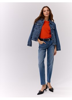 Mohito - Jeansy boyfriend - niebieski ze sklepu Mohito w kategorii Jeansy damskie - zdjęcie 179218095