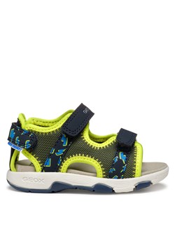 Sandały Geox B Sandal Multy B450FA 014CE CE3F4 M Khaki ze sklepu eobuwie.pl w kategorii Sandały dziecięce - zdjęcie 179218945