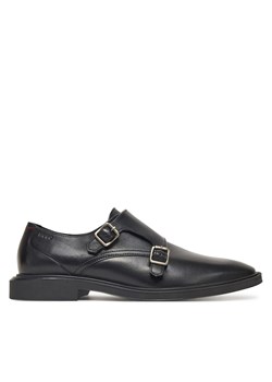 Półbuty HUGO Gryff 50541740 Czarny ze sklepu eobuwie.pl w kategorii Buty eleganckie męskie - zdjęcie 179218985