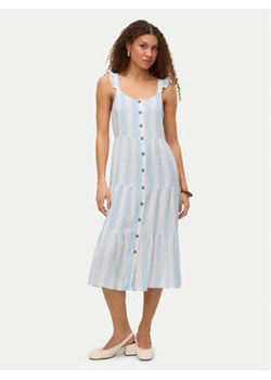 Vero Moda Sukienka letnia Linn 10322614 Błękitny Regular Fit ze sklepu MODIVO w kategorii Sukienki - zdjęcie 179220838