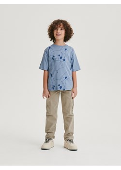 Reserved - T-shirt oversize Pokémon - niebieski ze sklepu Reserved w kategorii T-shirty chłopięce - zdjęcie 179221129